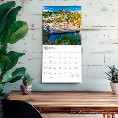 2027 BrownTrout England 12" x 12" Monthly Wall Calendar (9798330711093)