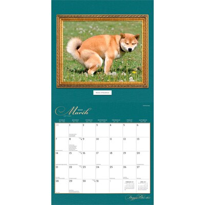 2027 BrownTrout Doggie Doo Doo 12" x 12" Monthly Wall Calendar (9798330711390)