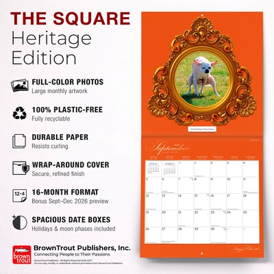 2027 BrownTrout Doggie Doo Doo 12" x 12" Monthly Wall Calendar (9798330711390)