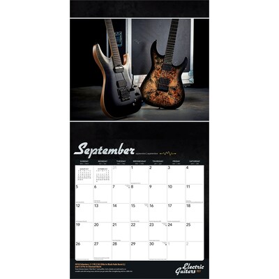 2027 BrownTrout Electric Guitars 12" x 12" Monthly Wall Calendar (9798330711161)