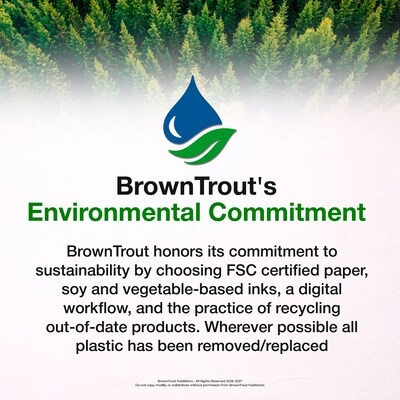 2027 BrownTrout Colts and Fillies 12" x 12" Monthly Wall Calendar (9798330711970)