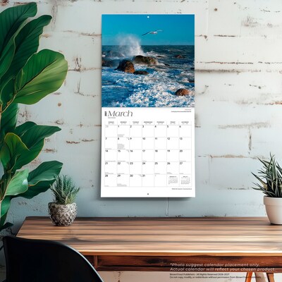 2027 BrownTrout Connecticut Wild & Scenic 12" x 12" Monthly Wall Calendar (9798330714155)