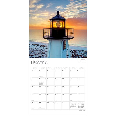 2027 BrownTrout Florida Coast 12" x 12" Monthly Wall Calendar (9798330710515)