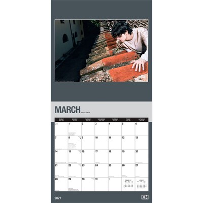 2027 BrownTrout Enhypen 12" x 12" Monthly Wall Calendar (9798330715879)