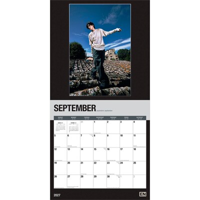 2027 BrownTrout Enhypen 12" x 12" Monthly Wall Calendar (9798330715879)