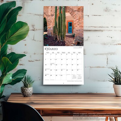 2027 BrownTrout Haciendas de Mexico Great Houses of Mexico 12" x 12" Monthly Wall Calendar (9798330711062)