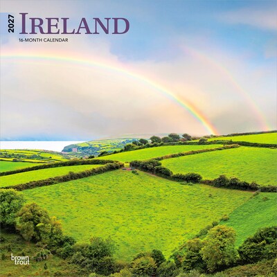 2027 BrownTrout Ireland 12 x 12 Monthly Wall Calendar (9798330711659)
