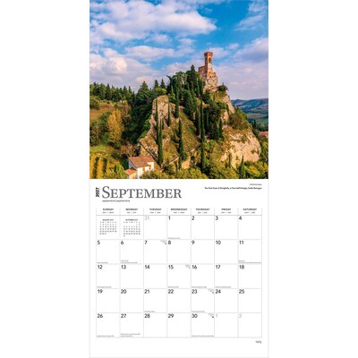 2027 BrownTrout Italy 12" x 12" Monthly Wall Calendar (9798330711666)