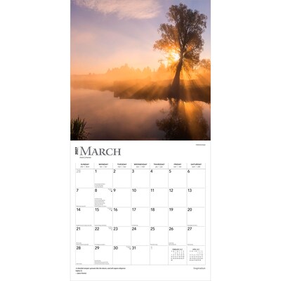2027 BrownTrout Inspiration 12" x 12" Monthly Wall Calendar (9798330711482)