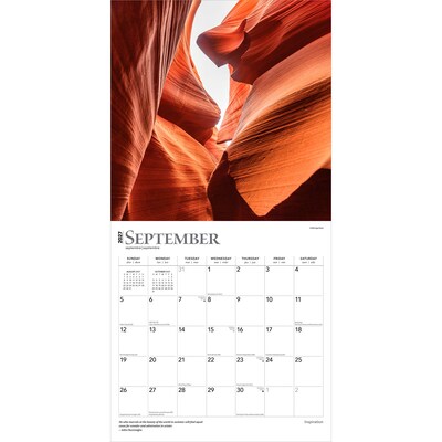 2027 BrownTrout Inspiration 12" x 12" Monthly Wall Calendar (9798330711482)