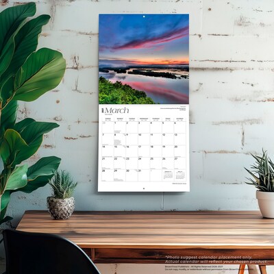 2027 BrownTrout Iowa Wild & Scenic 12" x 12" Monthly Wall Calendar (9798330714278)