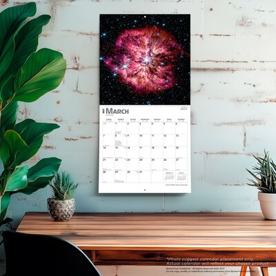 2027 BrownTrout James Webb Space Telescope 12" x 12" Monthly Wall Calendar (9798330711567)