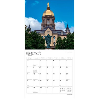2027 BrownTrout Indiana Places 12" x 12" Monthly Wall Calendar (9798330714254)