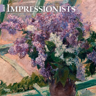 2027 BrownTrout Impressionists 12 x 12 Monthly Wall Calendar (9798330711130)