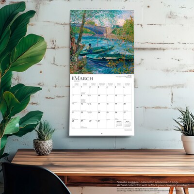 2027 BrownTrout Impressionists 12" x 12" Monthly Wall Calendar (9798330711130)
