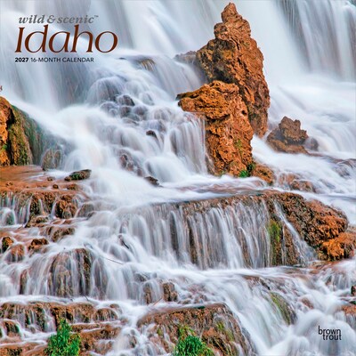 2027 BrownTrout Idaho Wild & Scenic 12 x 12 Monthly Wall Calendar (9798330710560)