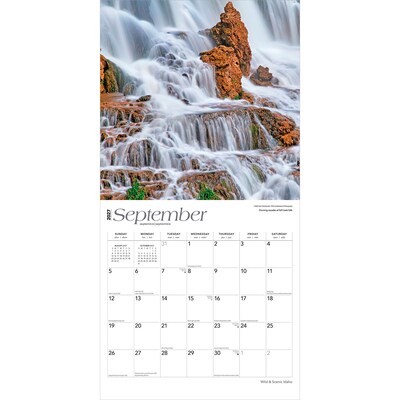 2027 BrownTrout Idaho Wild & Scenic 12" x 12" Monthly Wall Calendar (9798330710560)