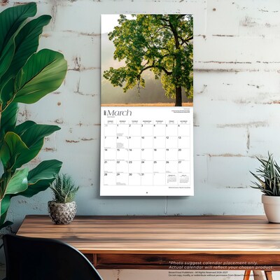 2027 BrownTrout North Carolina Wild & Scenic 12" x 12" Monthly Wall Calendar (9798330710775)