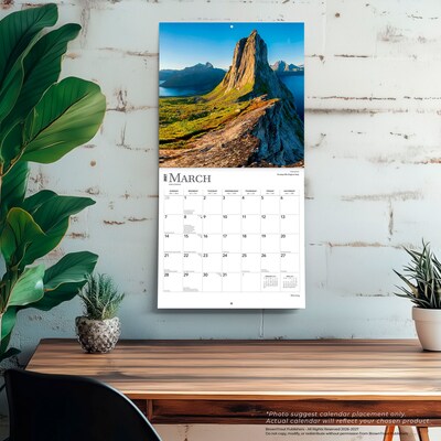 2027 BrownTrout Norway 12" x 12" Monthly Wall Calendar (9798330711697)