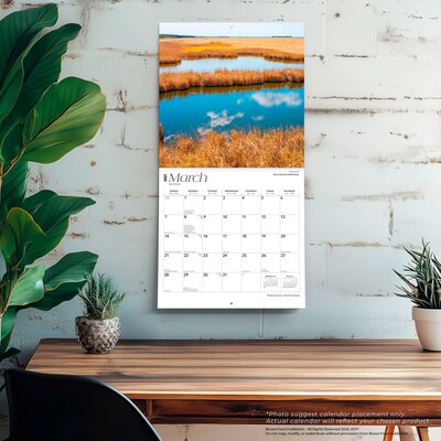 2027 BrownTrout North Dakota Wild & Scenic 12" x 12" Monthly Wall Calendar (9798330714414)