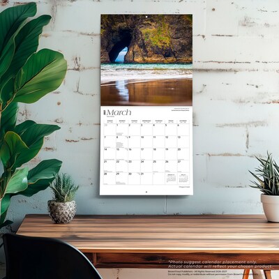 2027 BrownTrout Oregon Coast 12" x 12" Monthly Wall Calendar (9798330710812)