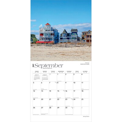 2027 BrownTrout Jersey Shore 12" x 12" Monthly Wall Calendar (9798330710591)