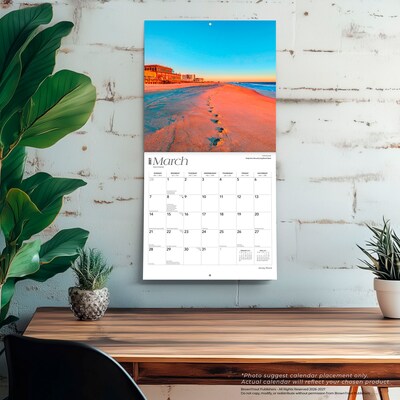 2027 BrownTrout Jersey Shore 12" x 12" Monthly Wall Calendar (9798330710591)