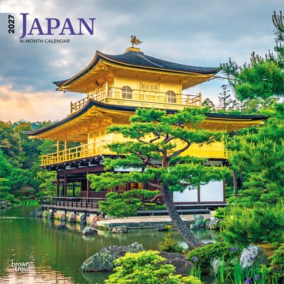 2027 BrownTrout Japan 12 x 12 Monthly Wall Calendar (9798330711673)