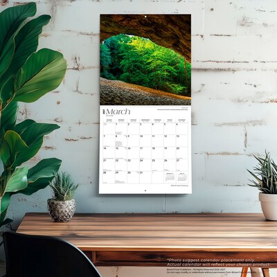2027 BrownTrout Kentucky Wild & Scenic 12" x 12" Monthly Wall Calendar (9798330710607)