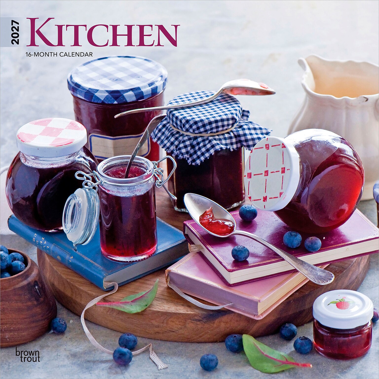 2027 BrownTrout Kitchen 12 x 12 Monthly Wall Calendar (9798330711314)