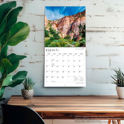 2027 BrownTrout New Mexico Wild & Scenic 12" x 12" Monthly Wall Calendar (9798330710751)
