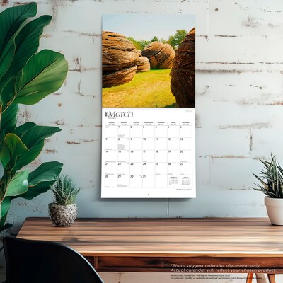 2027 BrownTrout Kansas Wild & Scenic 12" x 12" Monthly Wall Calendar (9798330714292)