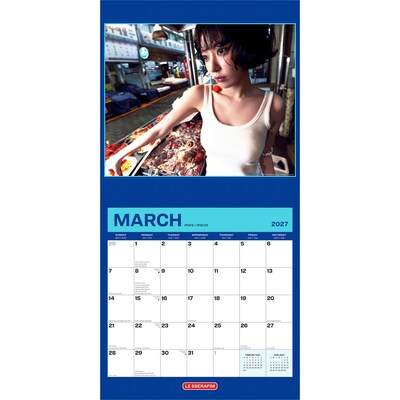 2027 BrownTrout Le Sserafim 12" x 12" Monthly Wall Calendar (9798330715886)