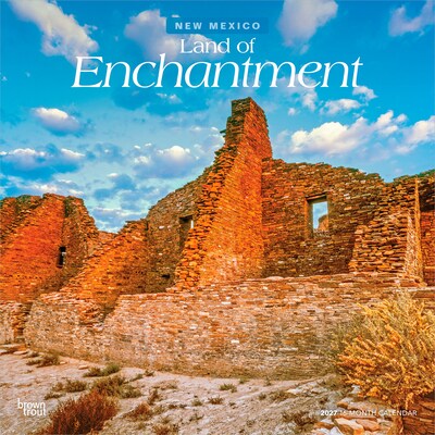 2027 BrownTrout New Mexico Places 12 x 12 Monthly Wall Calendar (9798330714339)