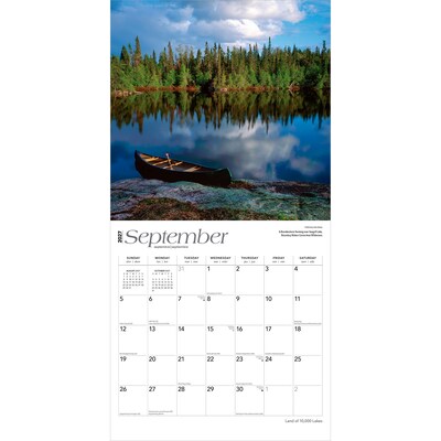 2027 BrownTrout Minnesota Places 12" x 12" Monthly Wall Calendar (9798330714322)