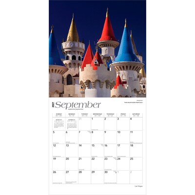 2027 BrownTrout Las Vegas 12" x 12" Monthly Wall Calendar (9798330711024)