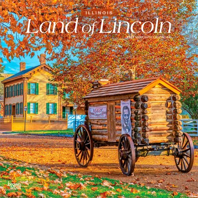 2027 BrownTrout Illinois Places 12 x 12 Monthly Wall Calendar (9798330710614)