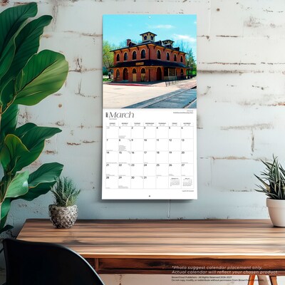 2027 BrownTrout Illinois Places 12" x 12" Monthly Wall Calendar (9798330710614)