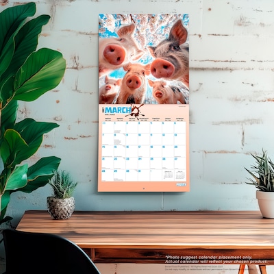 2027 BrownTrout Pigsty 12" x 12" Monthly Wall Calendar (9798330711451)