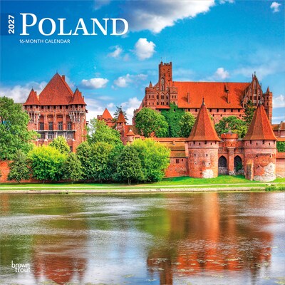 2027 BrownTrout Poland 12 x 12 Monthly Wall Calendar (9798330714865)