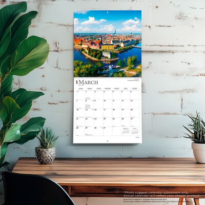 2027 BrownTrout Poland 12" x 12" Monthly Wall Calendar (9798330714865)