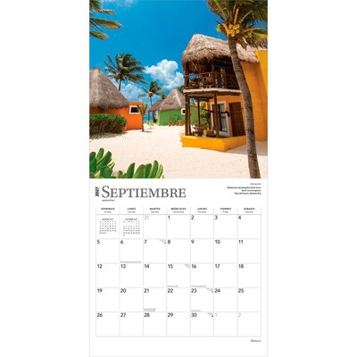 2027 BrownTrout Mexico 12" x 12" Monthly Wall Calendar (9798330711086)
