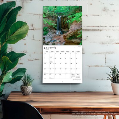 2027 BrownTrout Mississippi Wild & Scenic 12" x 12" Monthly Wall Calendar (9798330710690)