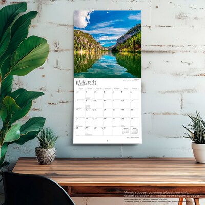 2027 BrownTrout Montana Wild & Scenic 12" x 12" Monthly Wall Calendar (9798330710713)