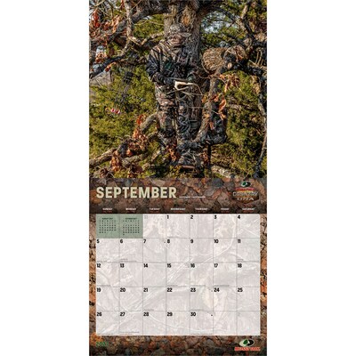 2027 BrownTrout Mossy Oak American Camo 12" x 12" Monthly Wall Calendar (9798330713356)
