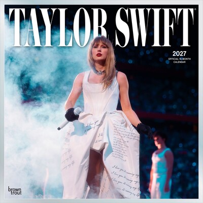 2027 BrownTrout Taylor Swift 12 x 12 Monthly Wall Calendar (9798330713400)