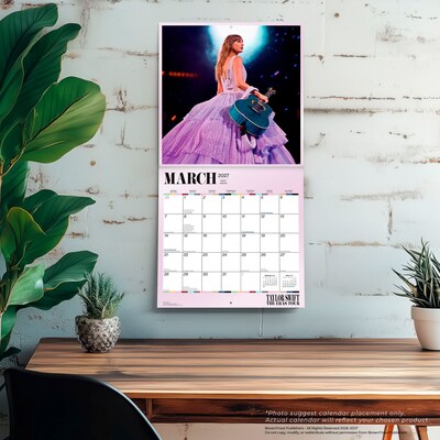 2027 BrownTrout Taylor Swift 12" x 12" Monthly Wall Calendar (9798330713400)