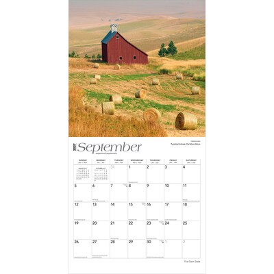 2027 BrownTrout Idaho Places 12" x 12" Monthly Wall Calendar (9798330710911)
