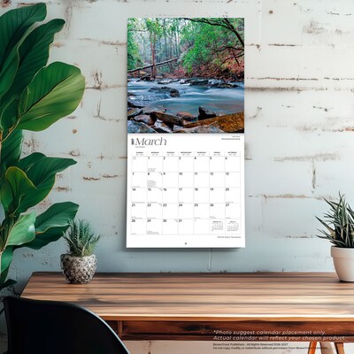 2027 BrownTrout Tennessee Wild & Scenic 12" x 12" Monthly Wall Calendar (9798330710898)
