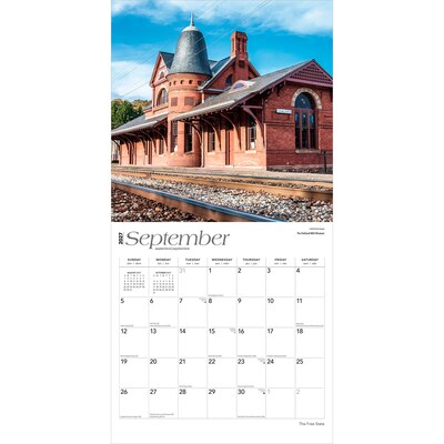 2027 BrownTrout Maryland Places 12" x 12" Monthly Wall Calendar (9798330714568)